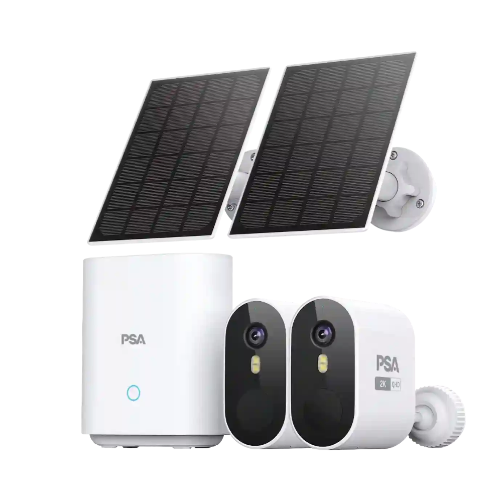 PSA Centrii Solar Wireless Camera Kit with Homebase 3MP