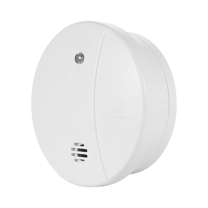 PSA HomeGuard HG3000 240V Photoelectric Smoke Alarm, 9V Battery Backup