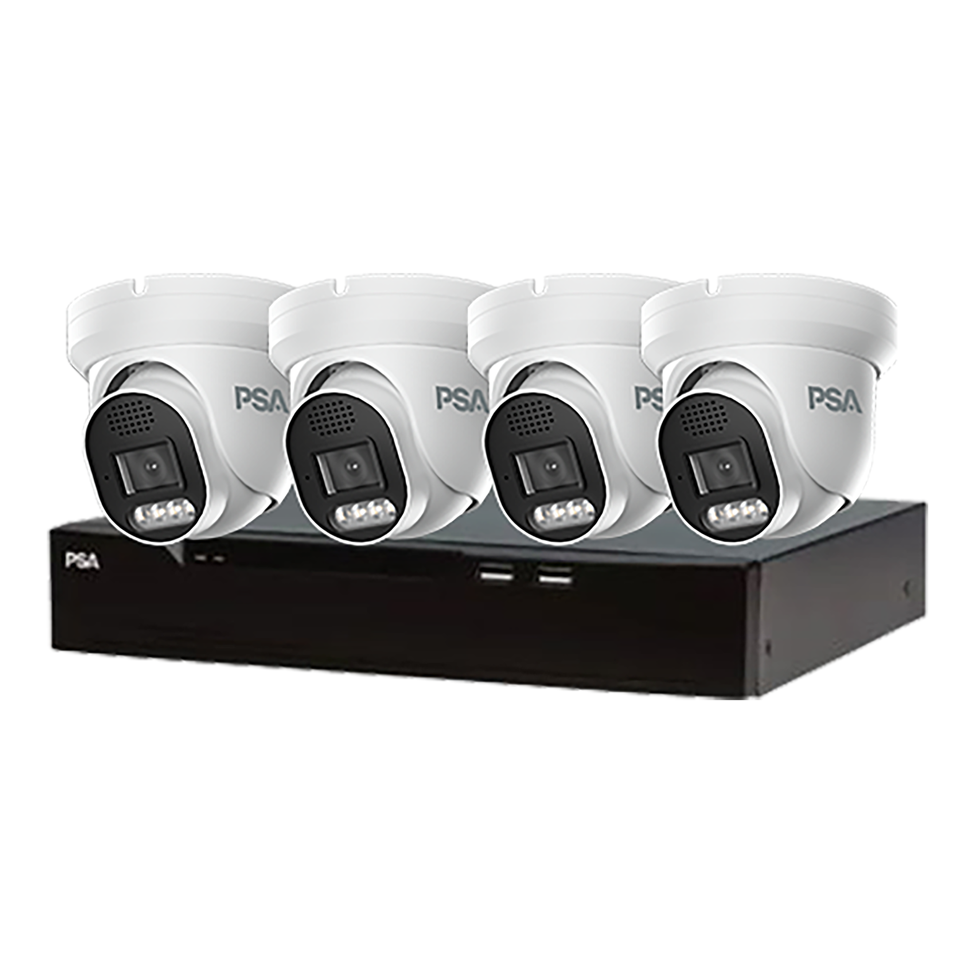 PSA Centrii 5MP CCTV Kit - 8ch NVR 2TB + 4 GEN3 Turret Cameras